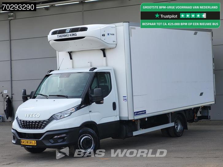 Iveco Daily 72C21 3.0L Koelwagen Laadklep Zijdeur Thermo Kin, Auto's, Bestelwagens en Lichte vracht, Bedrijf, Te koop, Achteruitrijcamera