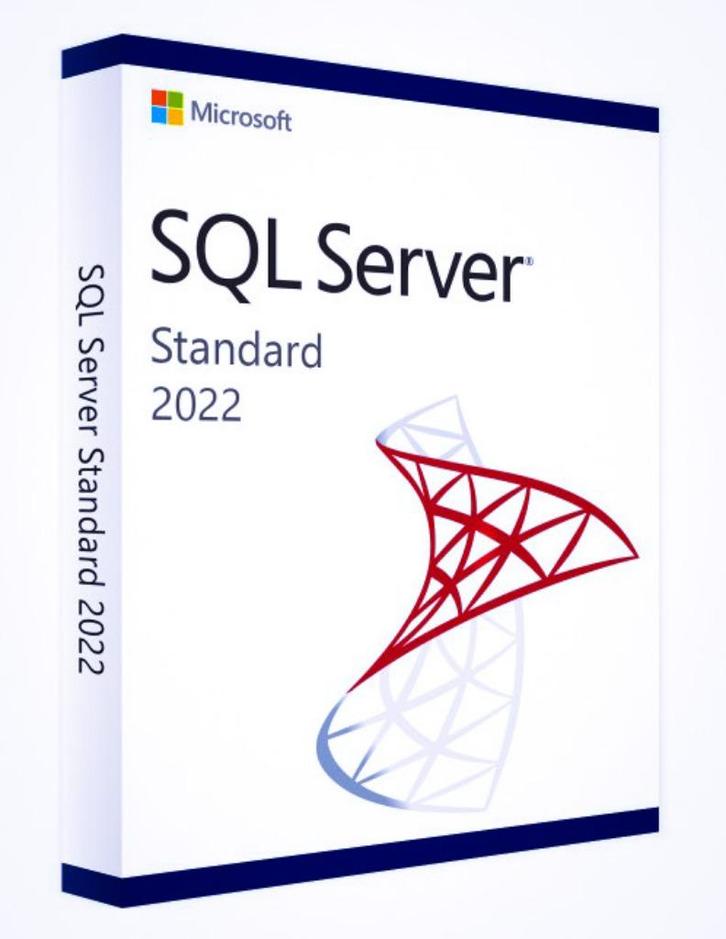 Microsoft SQL Server 2022 Standard (16 Core)   1 clé d'acti, Informatique & Logiciels, Systèmes d'exploitation, Neuf, Enlèvement ou Envoi