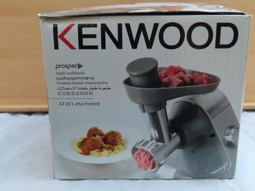 NIEUW : Kenwood  Multi Food Gringer AT281, Elektronische apparatuur, Keukenmixers, Nieuw, Minder dan 1 liter, 3 snelheden of meer