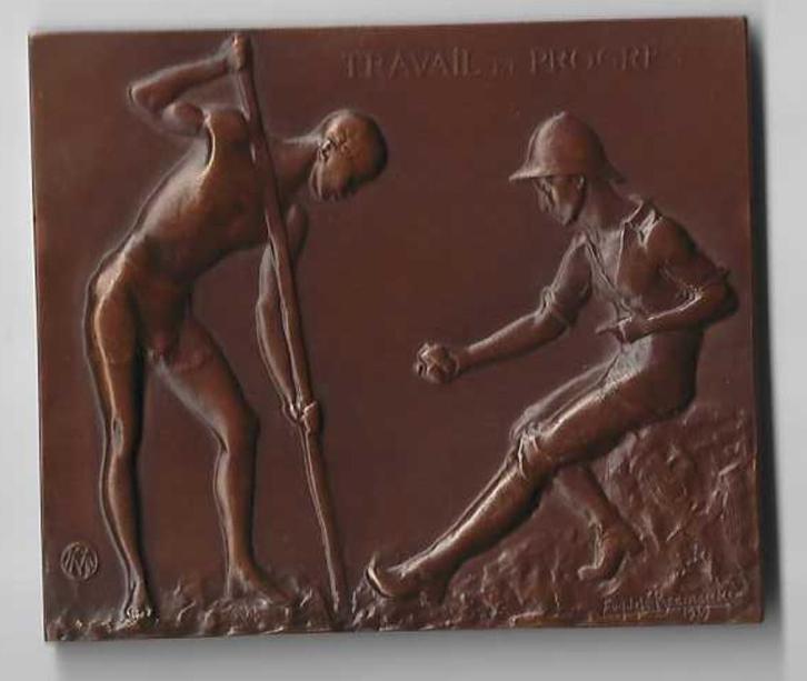 Inauguration du Chemin de Fer du Bas Congo - Katanga, Antiek en Kunst, Kunst | Overige Kunst, Verzenden