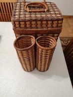 Rieten mand, Hobby en Vrije tijd, Picknickmanden, Ophalen of Verzenden, Gebruikt