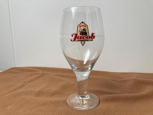 Set van 6 Broeder Jacob bierglazen – letterlijk sfeermakers, Huis en Inrichting, Keuken | Servies, Zo goed als nieuw, Glas of Glazen
