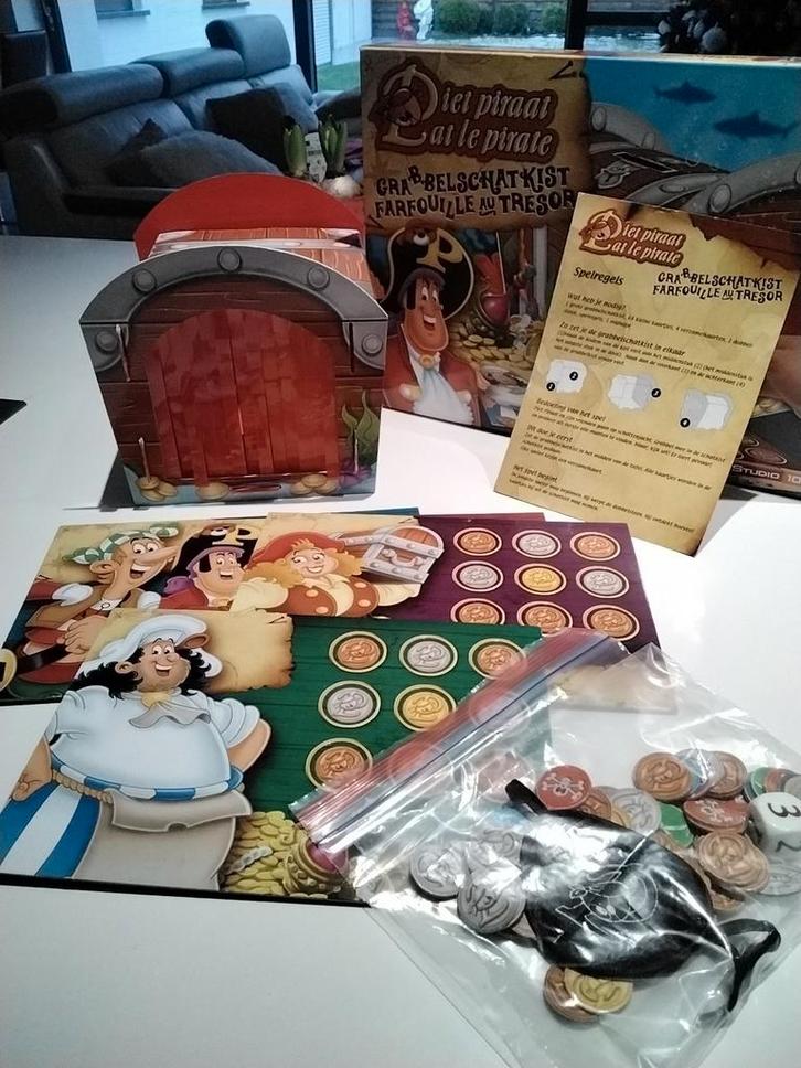 Gezelschapspellen, Hobby en Vrije tijd, Gezelschapsspellen | Bordspellen, Zo goed als nieuw, Drie of vier spelers, Ophalen of Verzenden