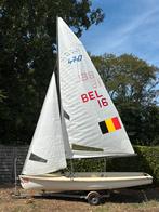Zeilboot 470 volledig zeilklaar, zeilen BEL 16, Watersport en Boten, Open zeilboten, Ophalen, Gebruikt