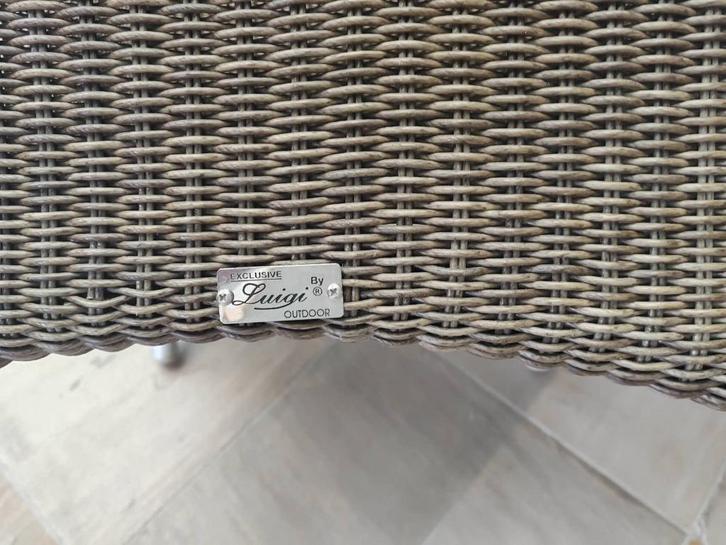 Luigi luxe outdoor tuinstoel Set 6 stuks - Nieuwe Staat!, Tuin en Terras, Tuinsets en Loungesets, Zo goed als nieuw, Loungeset