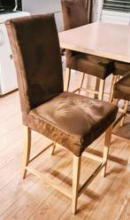 table à manger avec chaises 4 personnes, Maison & Meubles, Tables | Tables à manger, 50 à 100 cm, 50 à 100 cm, Enlèvement, Utilisé