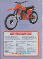 Moto Cross 1978 Honda CR250RZ CR125RZ collection, Boeken, Motoren, Verzenden, Gelezen