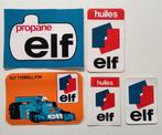 5 Sticker Autocollant ELF avec TYRRELL P34 Voiture de Course, Verzamelen, Ophalen of Verzenden