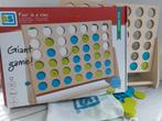 BS Toys groot houten vier op een rij gezelschapspel, Hobby en Vrije tijd, Gezelschapsspellen | Overige, Ophalen, Zo goed als nieuw