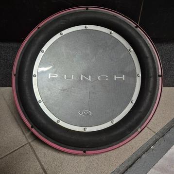 Rockfort Fosgate PUNCH 12inch Goeie woofer van 4ohm ..  beschikbaar voor biedingen
