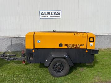 Ingersoll Rand G40 40KvA aggregaat op trailer beschikbaar voor biedingen