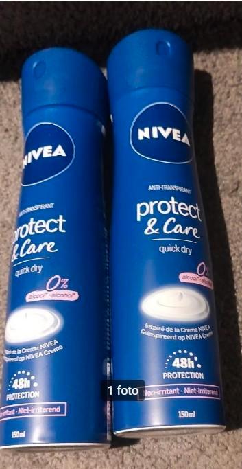 Déodorant Nivea Protect&Care 0 % alcool 1,75€ l'unité 3 vr2, Bijoux, Sacs & Beauté, Beauté | Soins du corps, Neuf, Déodorant ou Spray corporel