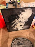 Puzzel in kader, Ophalen