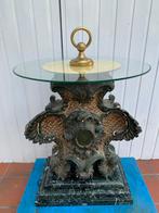 Oude bijzettafel, Ophalen