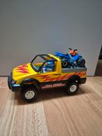Playmobil jeep met quad, Kinderen en Baby's, Speelgoed | Playmobil, Ophalen of Verzenden, Gebruikt, Complete set