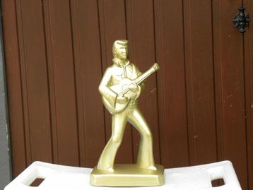  Figurine ELVIS PRESLEY en céramique peinte beschikbaar voor biedingen
