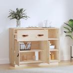 Buffet 98,5 x 40 x 75 cm en bois de pin massif, Envoi, Neuf