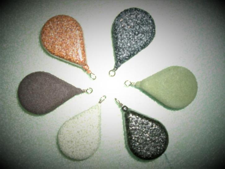 platte peerloodjes in 95 - 125 en 160 gram, Watersport en Boten, Hengelsport | Karpervissen, Nieuw, Dobber of Lood, Ophalen of Verzenden