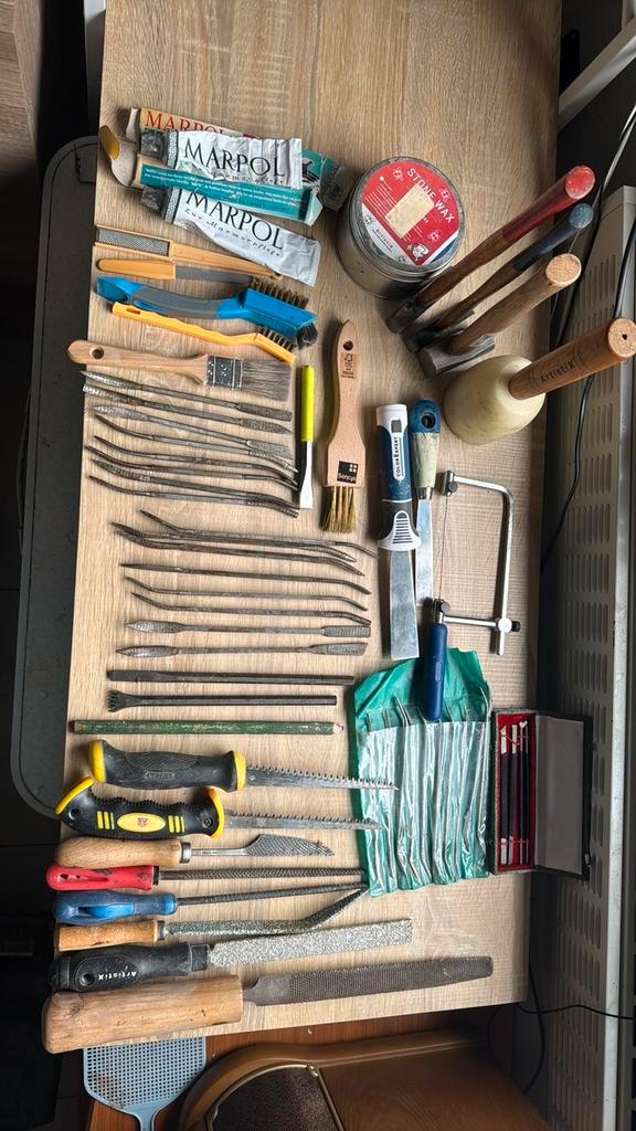 Materiaal voor beeldhouwwerk in speksteen, Hobby en Vrije tijd, Knutselen, Zo goed als nieuw, Materiaal, Ophalen