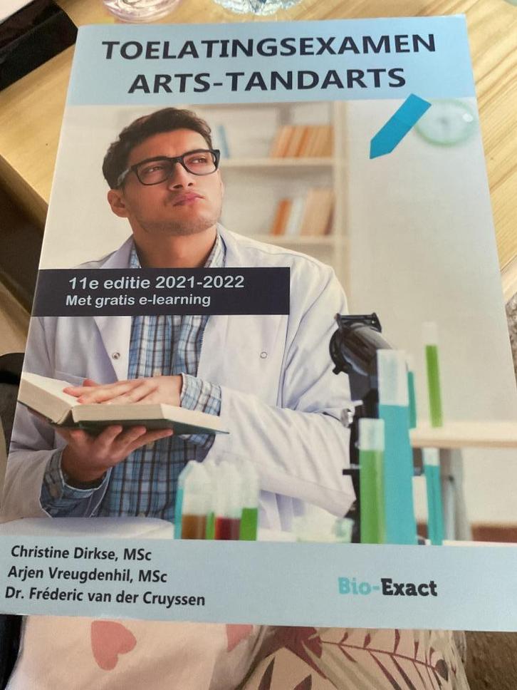 TOELATINGSEXAMEN, Boeken, Studieboeken en Cursussen, Zo goed als nieuw, Overige niveaus, Ophalen