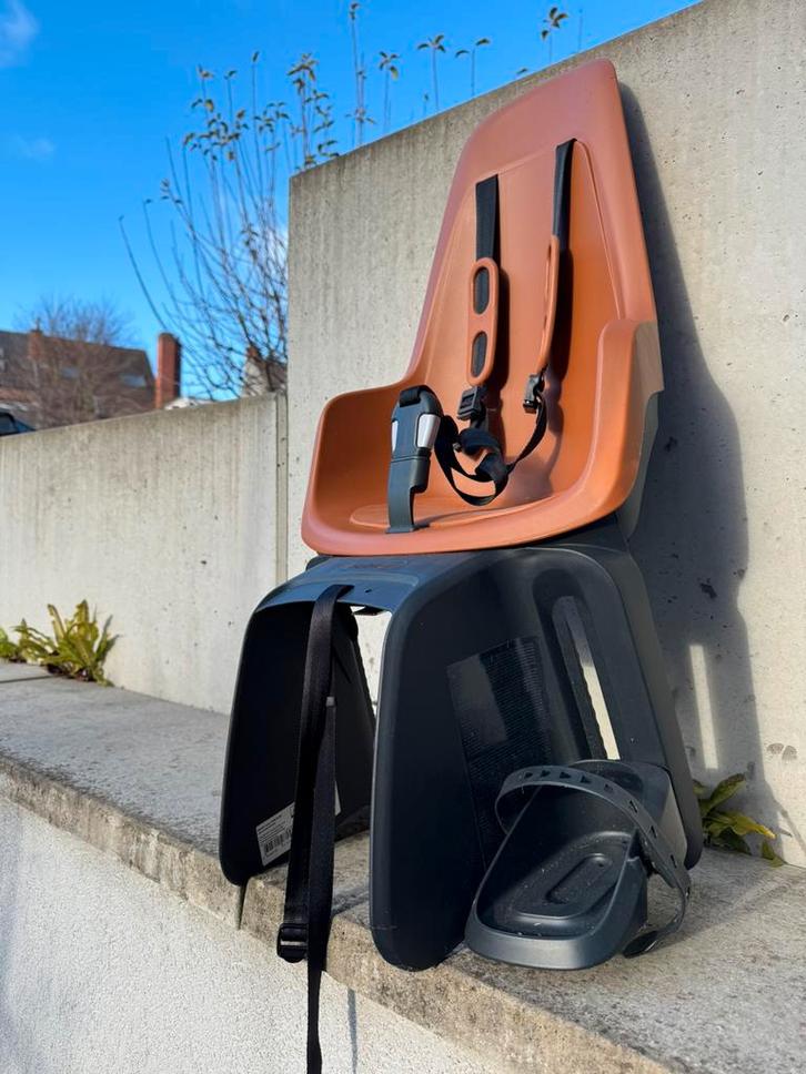 Kinderstoel fiets achteraan Bobike, Fietsen en Brommers, Fietsaccessoires | Fietsstoeltjes, Zo goed als nieuw, Ophalen