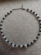 kettinghanger Edelstenen bergkristal +onyx, Enlèvement ou Envoi