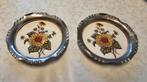 2 onderzetters zonnebloemen	nr 1730, Antiek en Kunst, Ophalen of Verzenden