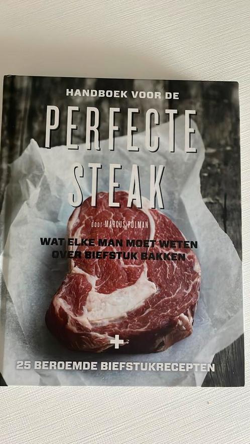 Handboek voor de Perfecte Steak - Marcus Polman, Livres, Livres de cuisine, Utilisé, Enlèvement ou Envoi