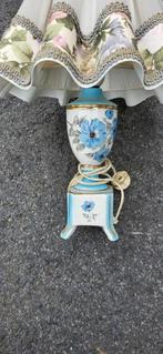 Lampe vintage en céramique peinte à la main, Ophalen