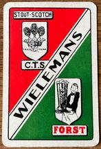 WIELEMANS STOUT-Scotch/carte à jouer, Enlèvement ou Envoi, Comme neuf, Ustensile