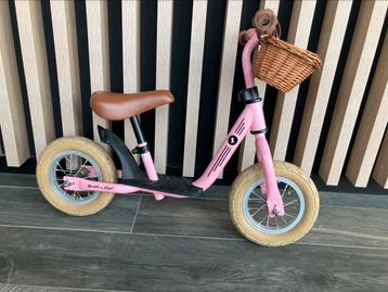 Loopfiets Bandit & Angels met mandje beschikbaar voor biedingen