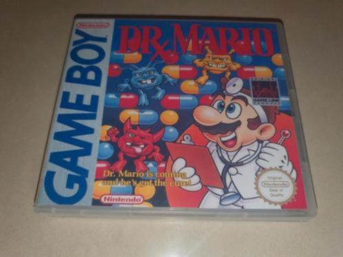 Dr. Mario Game Boy GB Game Case, Games en Spelcomputers, Games | Nintendo Game Boy, Zo goed als nieuw, Verzenden