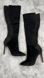Bottes noir aux talons, Kleding | Dames, Hoge laarzen, Zwart, Ophalen of Verzenden, Zo goed als nieuw