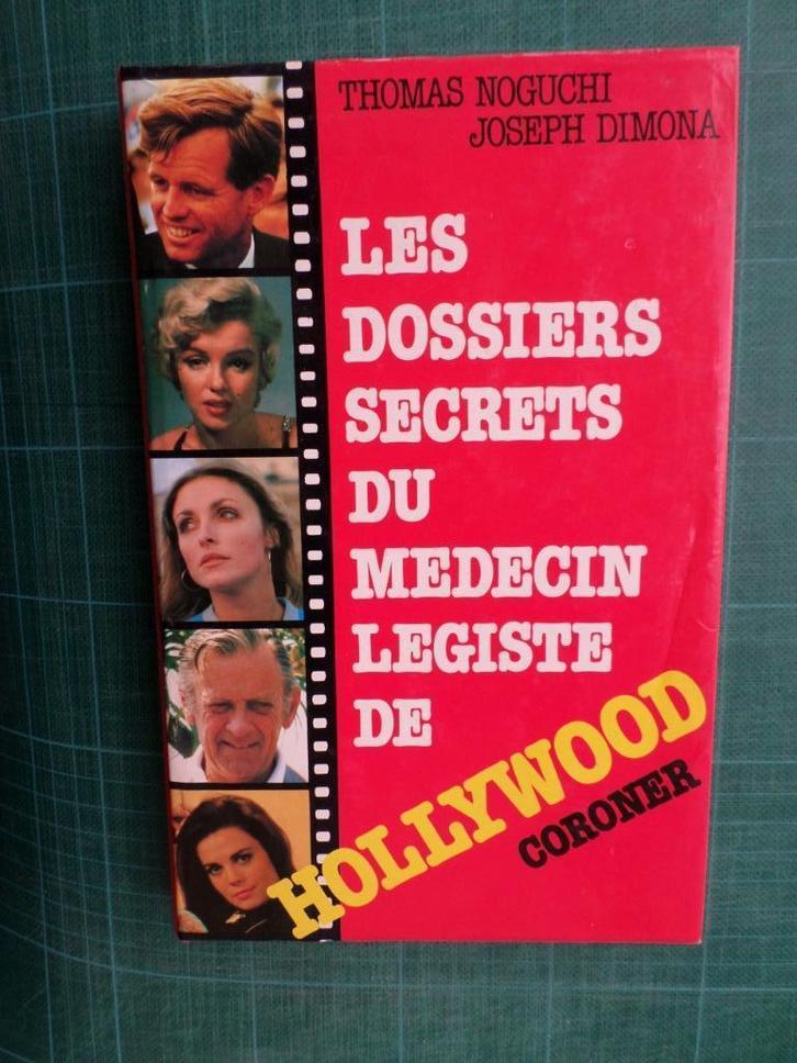 Les dossiers secrets du médecin légiste de Hollywood - 1984, Boeken, Politiek en Maatschappij, Zo goed als nieuw, Overige onderwerpen