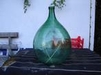 glazen vaas, Huis en Inrichting, Woonaccessoires | Vazen, Ophalen, 50 tot 75 cm, Groen, Glas