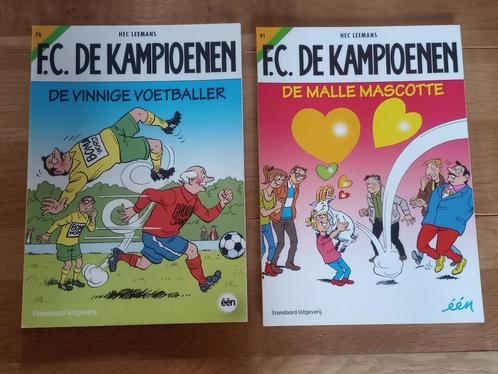 Set van 2 Strips FC De Kampioenen, Livres, BD, Comme neuf, Enlèvement ou Envoi
