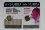 2x2€ Andorra 2020, Timbres & Monnaies, Monnaies | Europe | Monnaies euro, 2 euros, Enlèvement ou Envoi, Monnaie en vrac, Autres pays