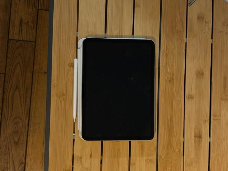 iPad + magisch toetsenbord + Apple Pencil, Computers en Software, Apple iPads, Zo goed als nieuw, Apple iPad, Wi-Fi, 11 inch, 64 GB