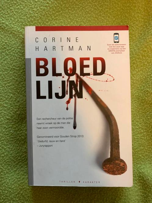 Corine Hartman - Bloedlijn, Livres, Thrillers, Comme neuf, Enlèvement ou Envoi
