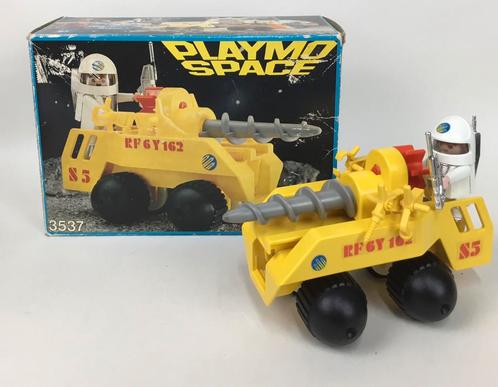 Playmobil Playmo Space 3537 space drill 1983, Kinderen en Baby's, Speelgoed | Racebanen, Ophalen of Verzenden