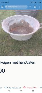 Cuve en zinc avec poignées, Enlèvement