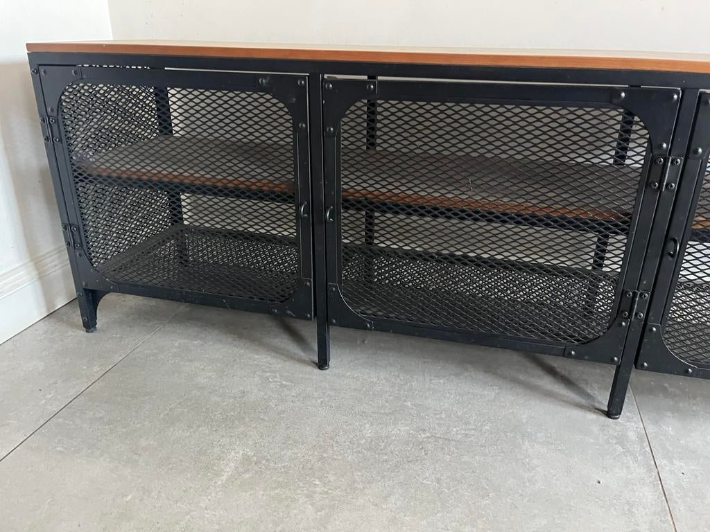 Tv kast industrieel, Huis en Inrichting, Ophalen, Zo goed als nieuw
