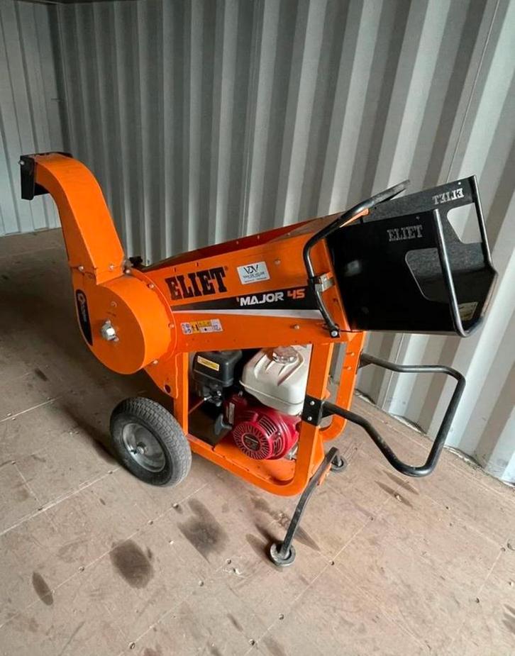 Eliet Major hakselaar huren 6 cm - 70€/dag, Tuin en Terras, Hakselaars, Ophalen