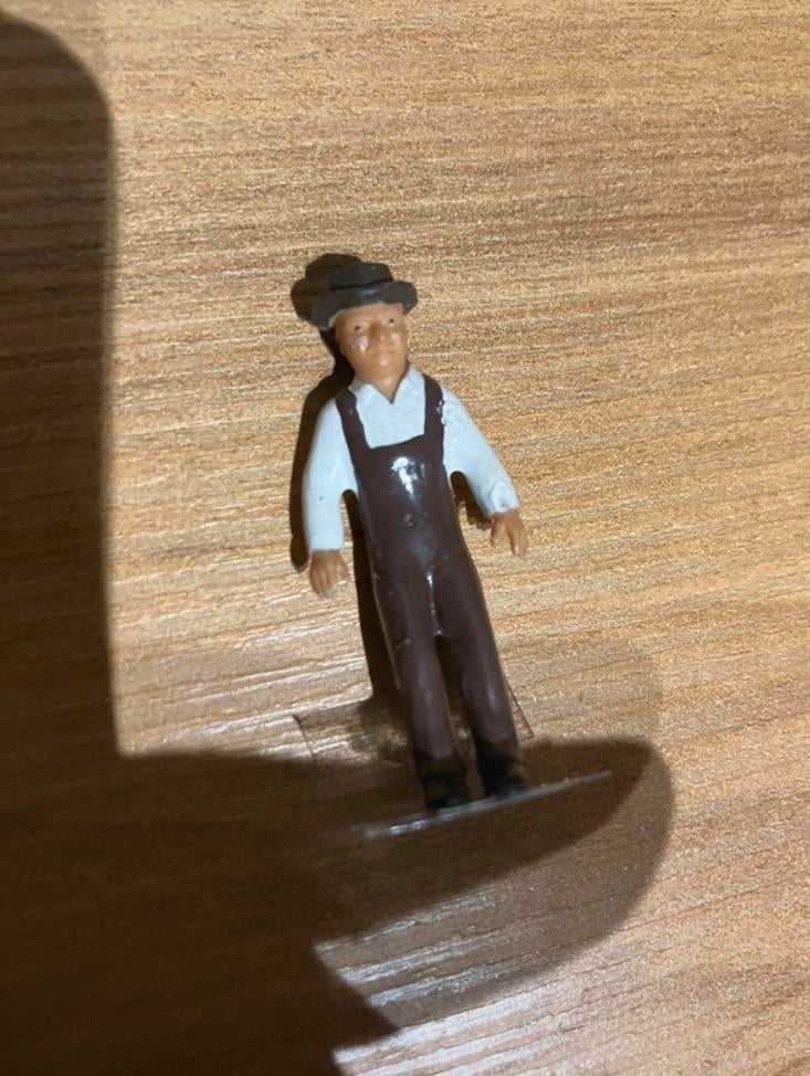 Miniatuur boer voor maquette, Hobby en Vrije tijd, Modelbouw | Overige, Ophalen, Nieuw