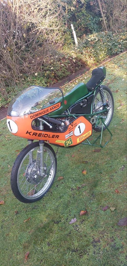 Kreidler van veen racer  1973  hans hummel, Fietsen en Brommers, Brommers | Overige merken, Zo goed als nieuw, Klasse B (45 km/u)