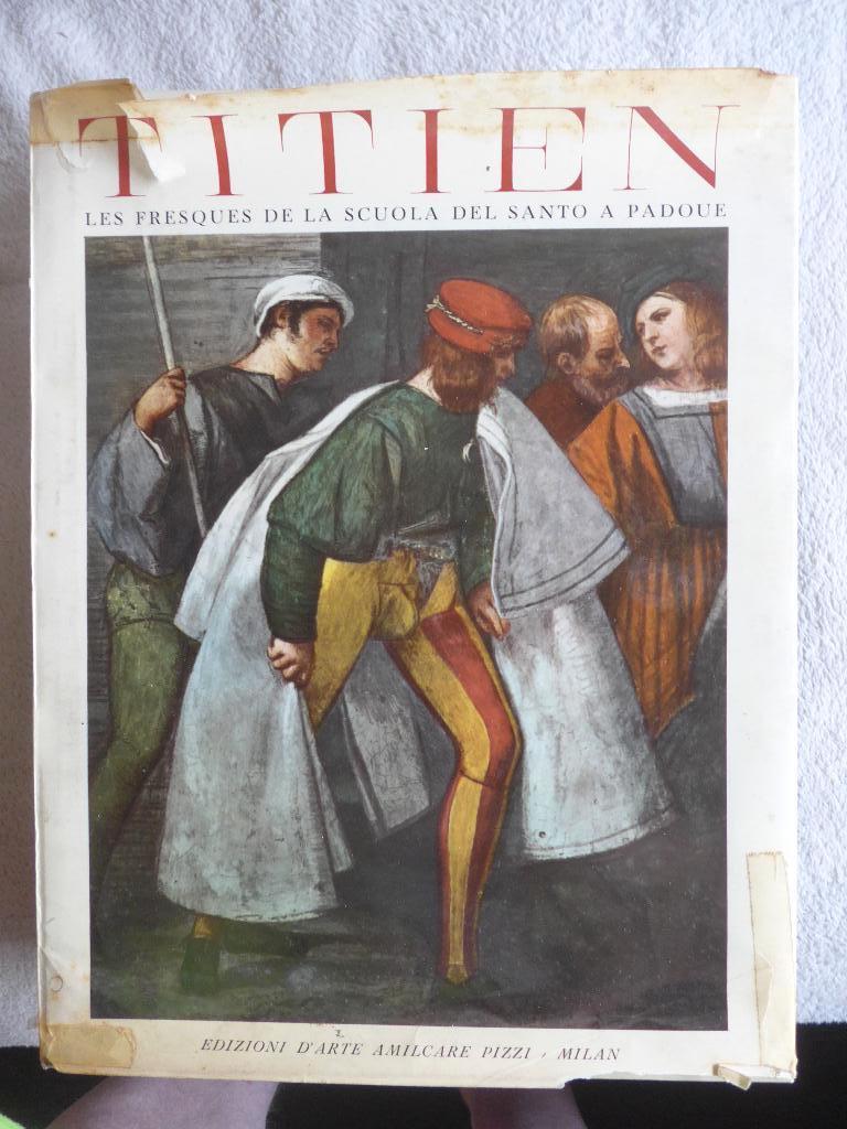 Titien ; Les fresques de la Scuola des Santo à Padoue, Enlèvement ou Envoi, Utilisé, Peinture et dessin