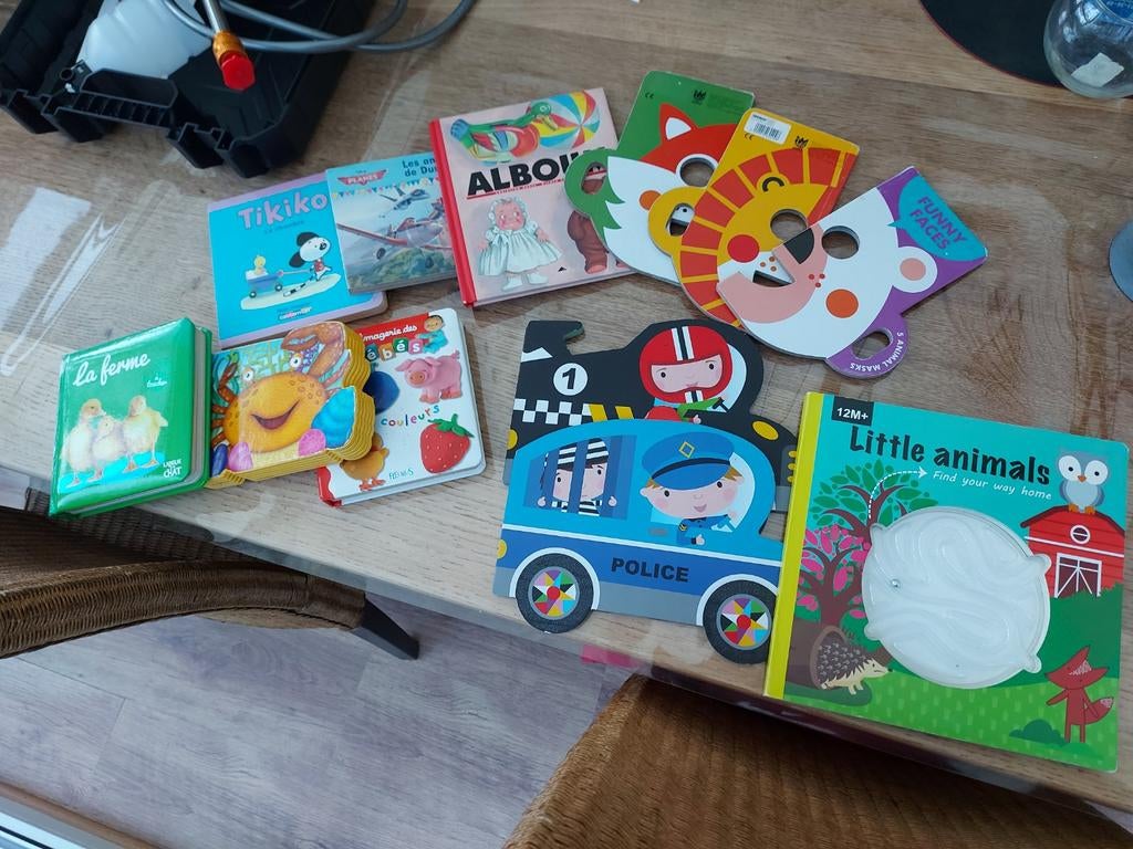 Lot de 12 livres enfants bas âge, Enlèvement ou Envoi