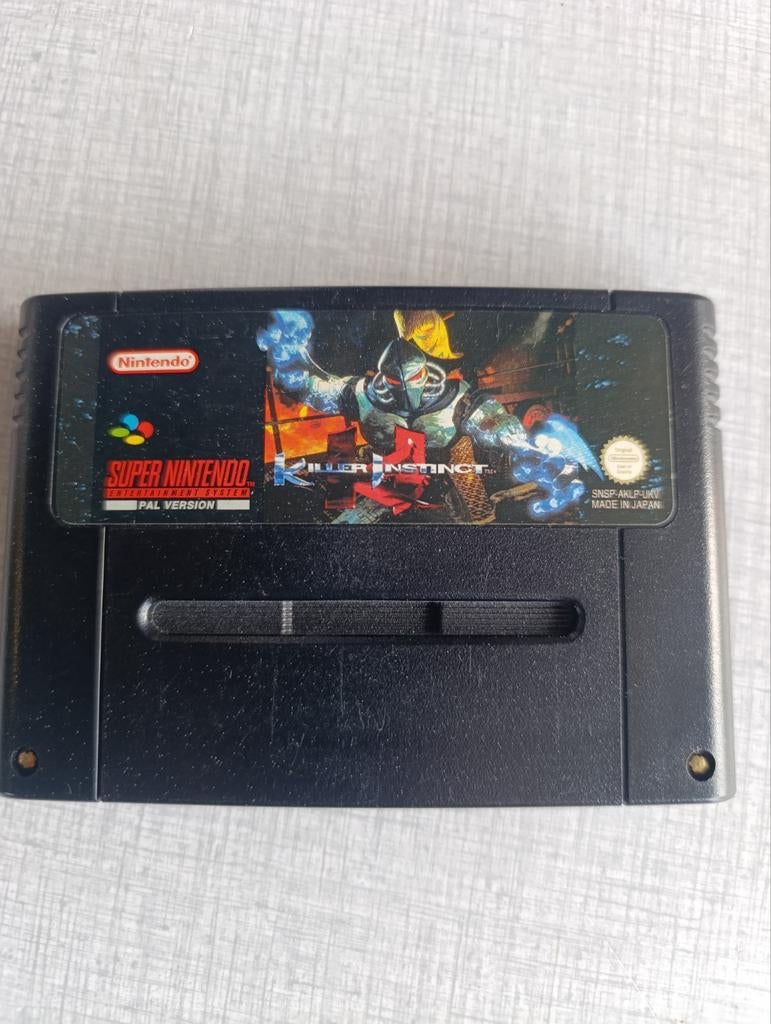 Nintendo nes game Killer instinct, Games en Spelcomputers, Games | Nintendo Super NES, Ophalen