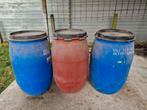kunststof vaten, Ophalen, Gebruikt