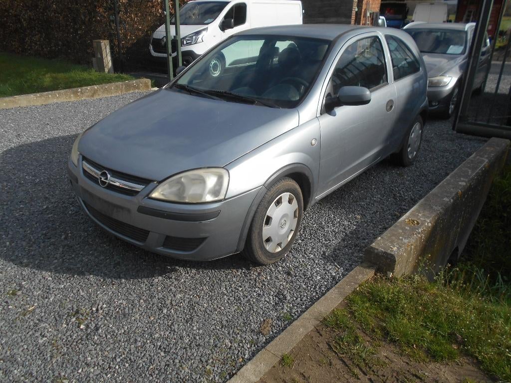 OPEL CORSA 1.2 BENZINE- START NIET, Auto's, Opel, Stof, 1229 cc, Bedrijf, Grijs